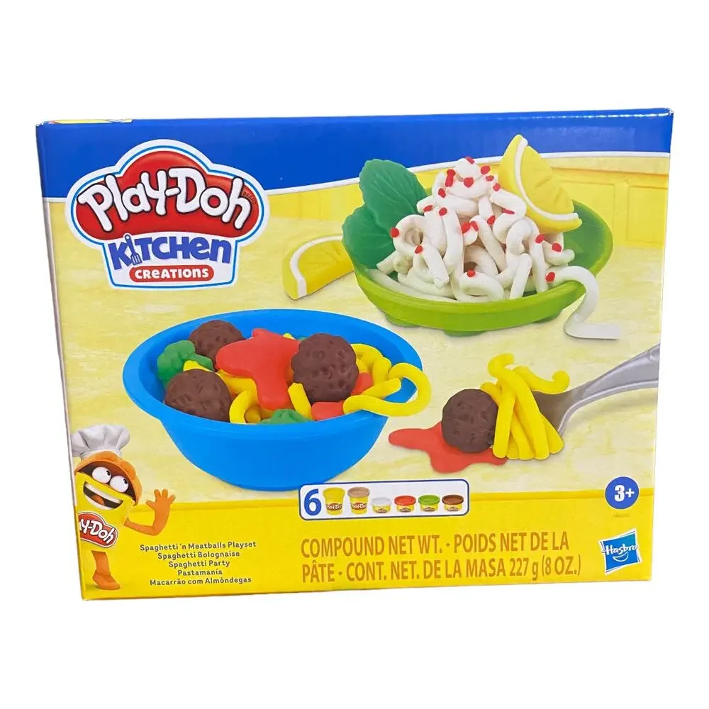 Play-Doh Kitchen Creations Spaghetti & Meatballs Play-set New Gift